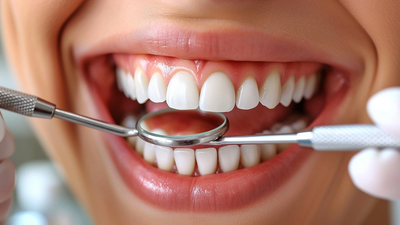 Dentální zrcátko: Váš tajný zbraň pro bílé zuby