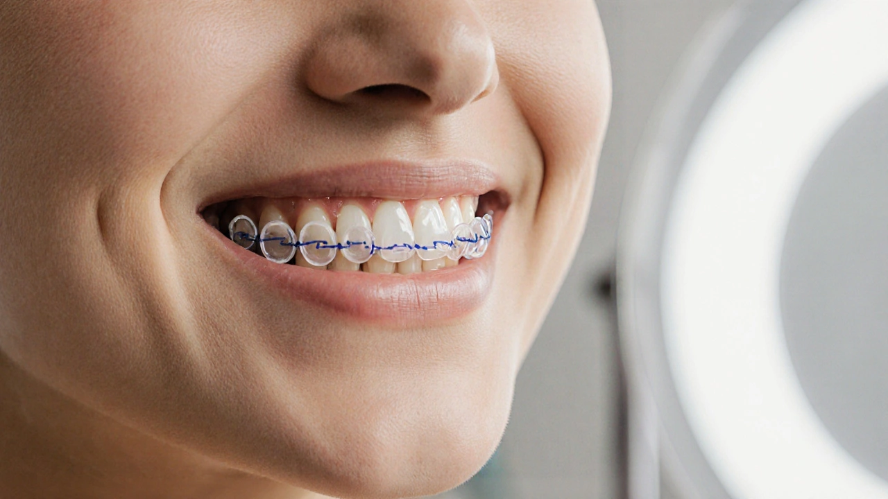 Invisalign vs keramické rovnátka - srovnání, cena a péče