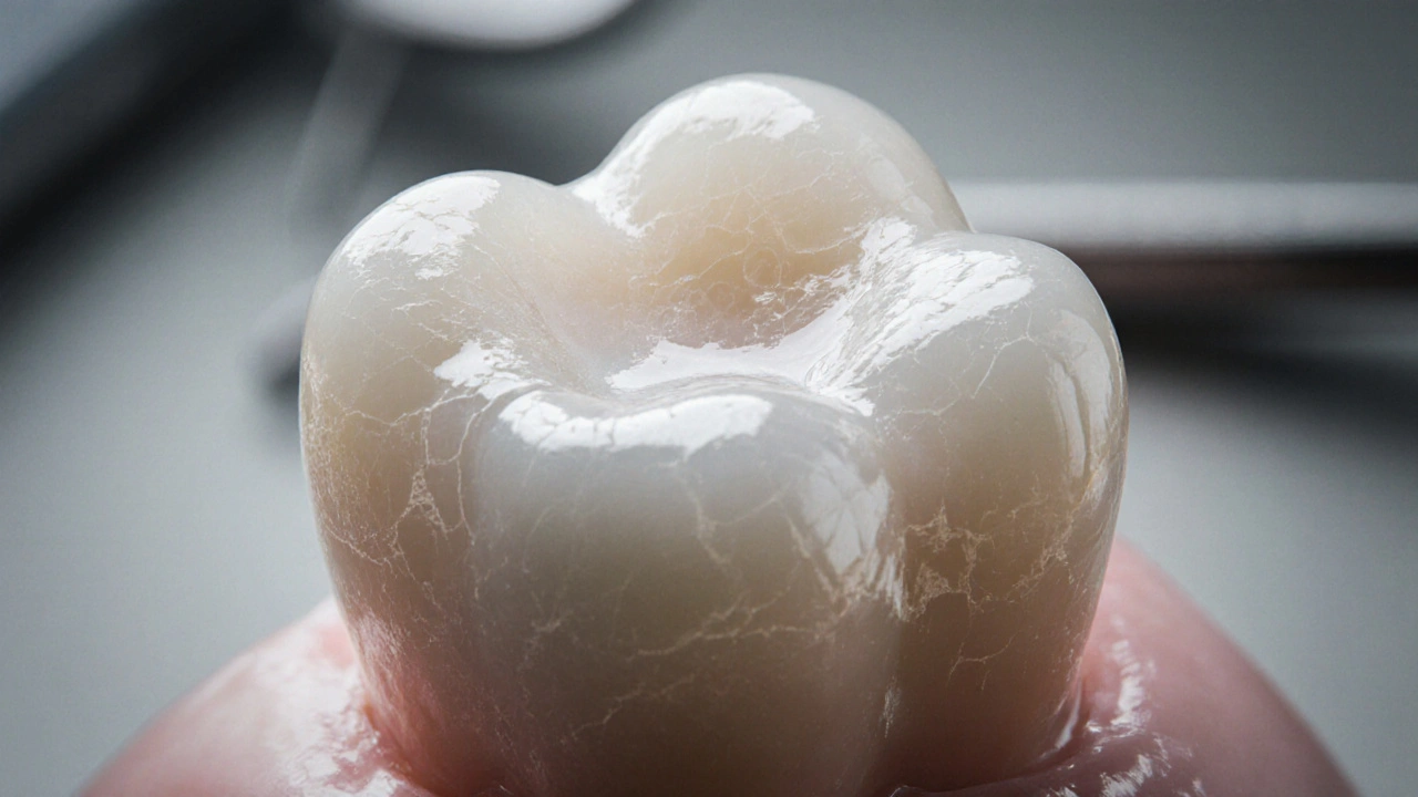 Co je na povrchu skloviny zubu a proč to důležitě víte