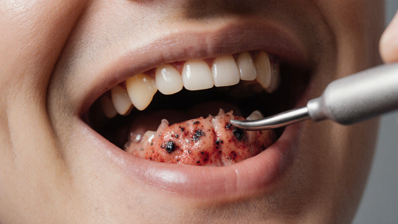 Zubní kámen pod dásní: jak ho odstranit a jak se mu vyhnout