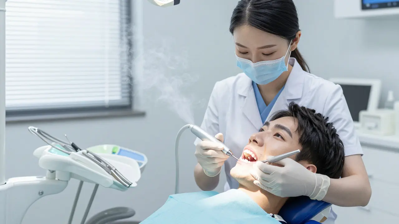 Jak to probíhá na dentální hygieně? Krok za krokem, co vás čeká u zubního hygienika