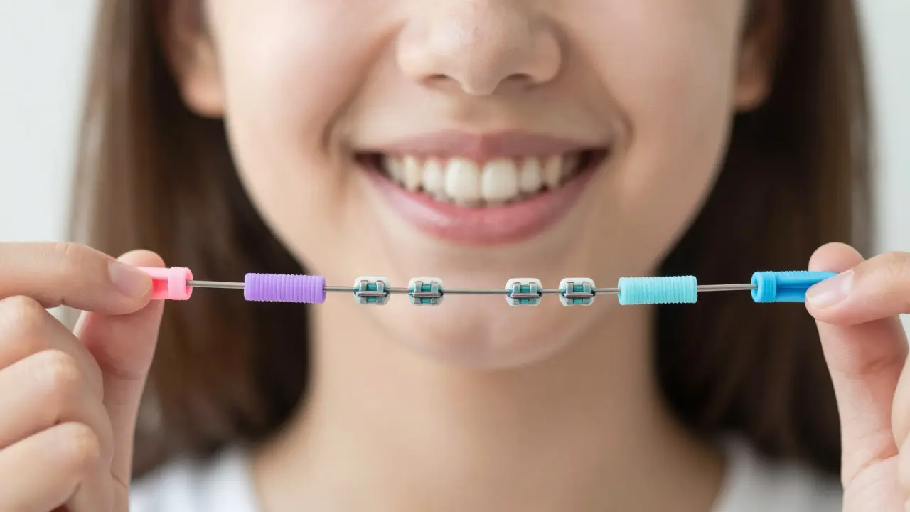 Gumičky na rovnátka: Jak zvolit správnou barvu podle stylu a potřeb