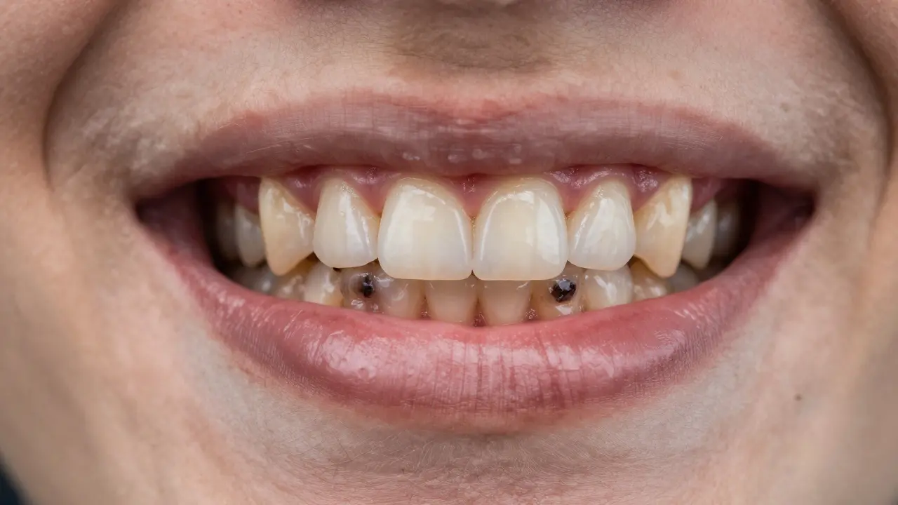 Důležité informace o černém zubním kameni - příčiny, rizika a jak se ho zbavit