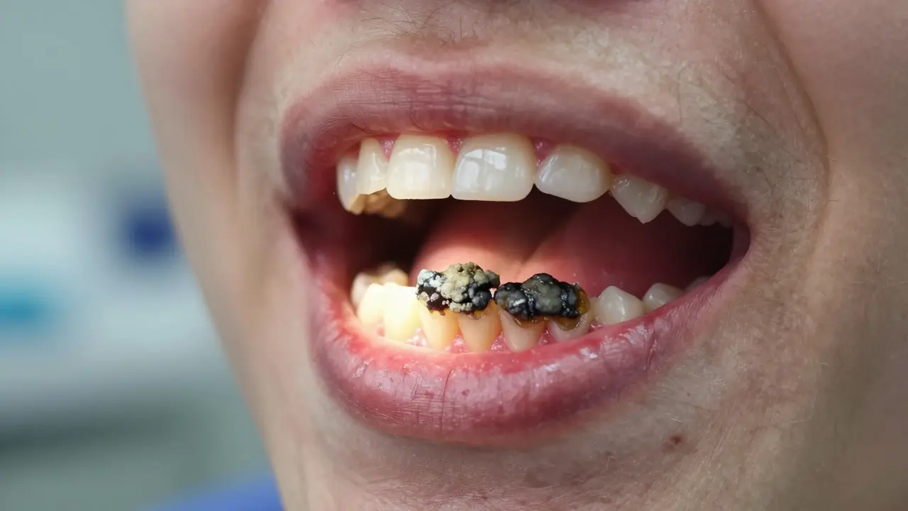 Zubní kámen pod dásní: jak ho odstranit a udržet ústní hygienu