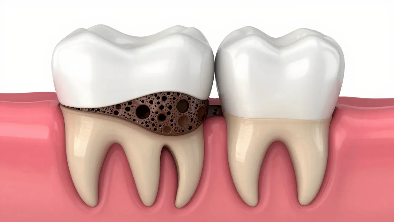 Proč je zubní kámen pod dásní nebezpečný a jak ho odstranit
