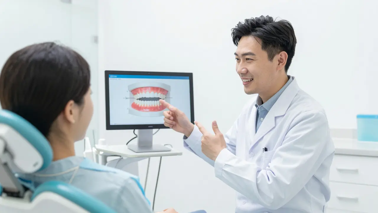 První návštěva u stomatologa: Co vás čeká u estetických faset