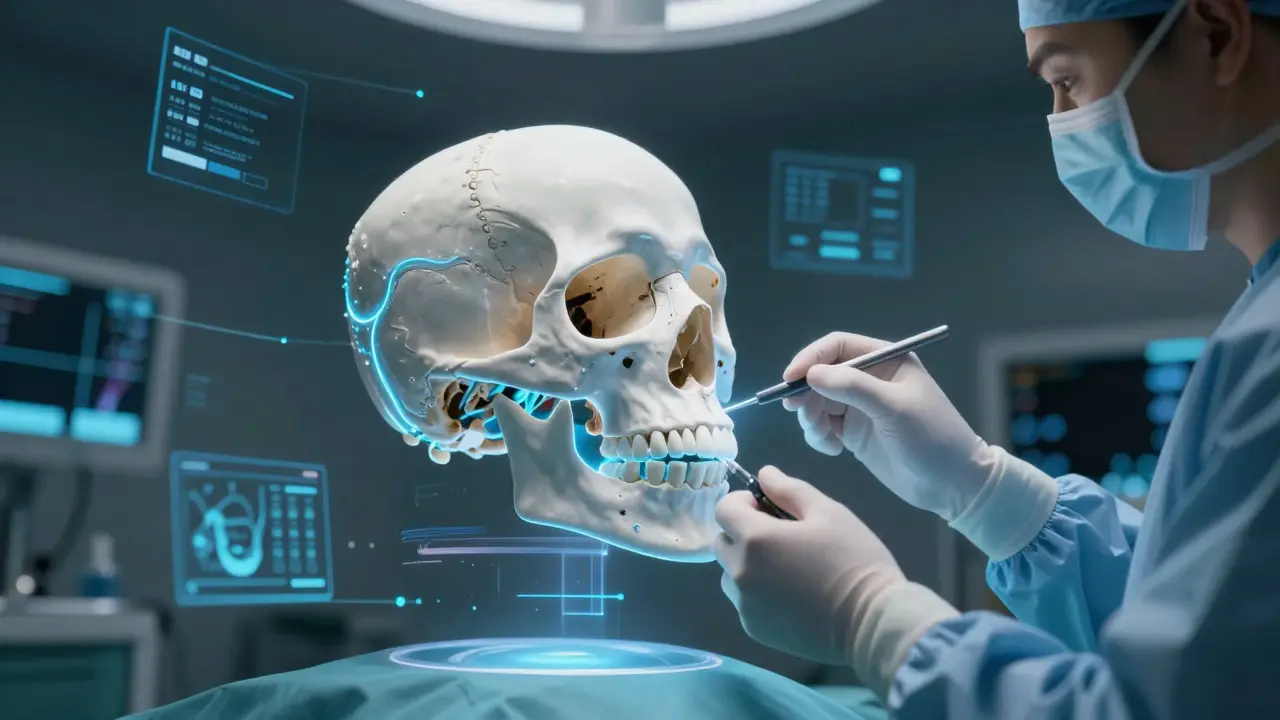 Maxilofaciální chirurgie 2026: Nejnovější trendy, robotika a regenerativní medicína